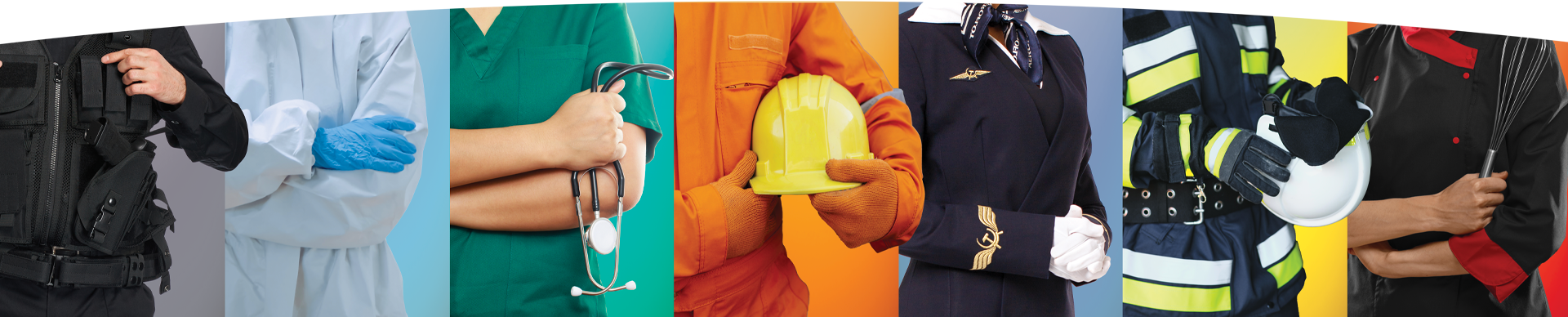 Vêtements de travail professionnels pour différents métiers — Logitex Genève